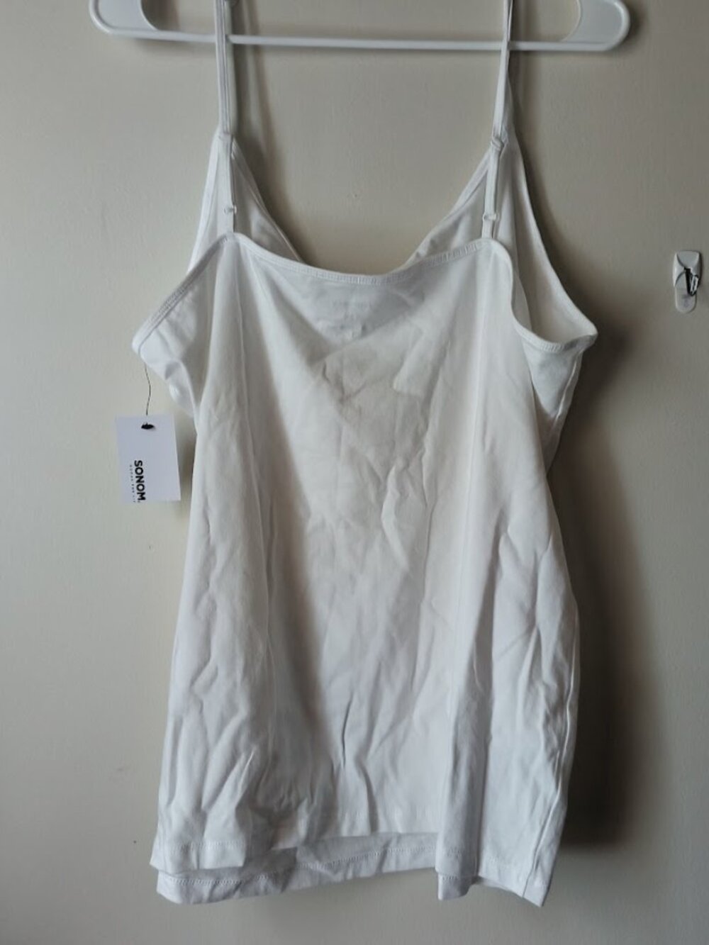 Plus Size 2X Sonoma White Cotton Cami - NWT never worn lounge wear intimates